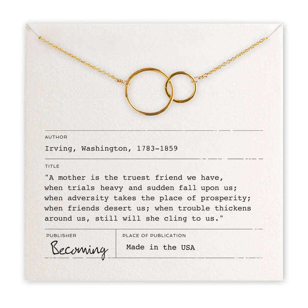 Mother Necklace -Gold Filled