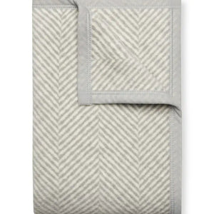 CWrap Blanket -Harborview Herringbone Light Grey