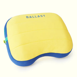 Ballast Beach Pillow Cool Combo -Sunshine Yellow