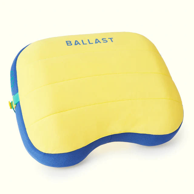 Ballast Beach Pillow Cool Combo -Sunshine Yellow