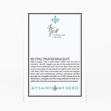 Load image into Gallery viewer, Be Still Prayer Bracelet -Amazonite
