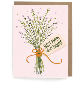 Neighborgoods Mother's Day Card -Best Mom of All Thyme