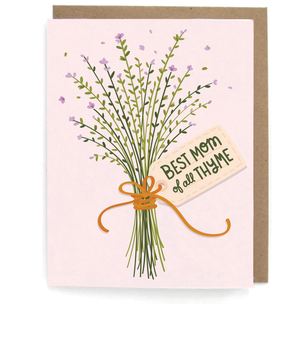 Neighborgoods Mother's Day Card -Best Mom of All Thyme