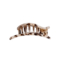 Load image into Gallery viewer, Teleties Flat Circle Clip -Blonde Tortoise

