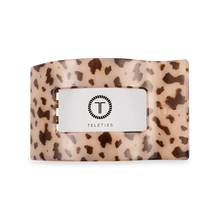 Load image into Gallery viewer, Teleties Flat Rectangle Clips -Blonde Tortoise
