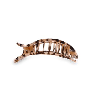 Teleties Flat Round Clips -Blonde Tortoise