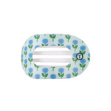 Load image into Gallery viewer, Teleties Flat Round Clip -Laura Park Blue Marigold

