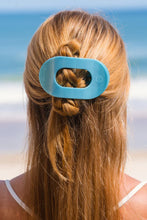 Load image into Gallery viewer, Teleties Flat Round Clips -Blue Seas
