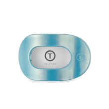 Load image into Gallery viewer, Teleties Flat Round Clips -Blue Seas

