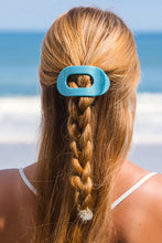 Load image into Gallery viewer, Teleties Flat Round Clips -Blue Seas
