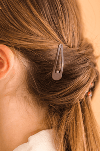 Teleties Snap Clip -Brown