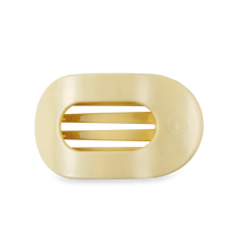 Load image into Gallery viewer, Teleties Flat Round Clips -Butter Yellow
