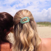 Load image into Gallery viewer, Teleties Flat Round Clip -By the Sea Shore
