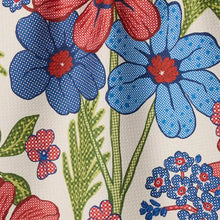 Load image into Gallery viewer, Geometry Plaid Floral Tea Towel
