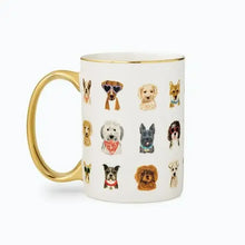 Load image into Gallery viewer, Rifle Paper Porcelain Mug -Dog Days
