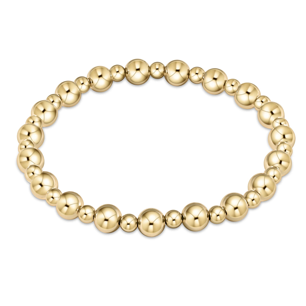 enewton Extends Classic Grateful Bead Bracelet -Gold -6mm