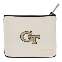 Load image into Gallery viewer, Collegiate Zip Pouch -Georgia Tech
