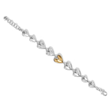Load image into Gallery viewer, Brighton Cascade Heart Bracelet
