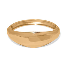 Load image into Gallery viewer, Brighton Cascade Lumina Hinged Bangle -Gold
