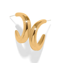 Load image into Gallery viewer, Brighton Cascade Rio Hoop Earrings -Gold
