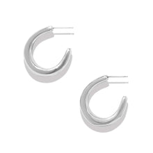 Load image into Gallery viewer, Brighton Cascade Rio Hoop Earrings -Silver
