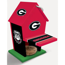 Load image into Gallery viewer, University of Georgia Bulldogs Birdhouse
