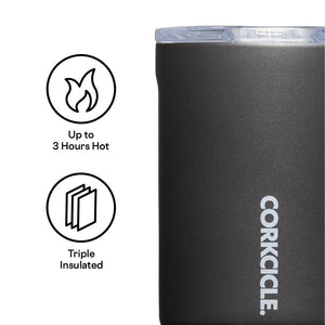 Corkcicle Pure Taste Coffee Mug -Ceramic Slate/Grey