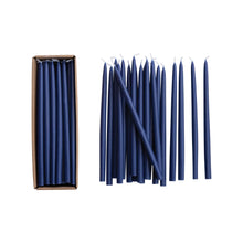 Load image into Gallery viewer, Thin Taper Candles -Navy
