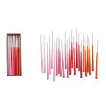 Load image into Gallery viewer, Thin Taper Candles -Spring Ombre
