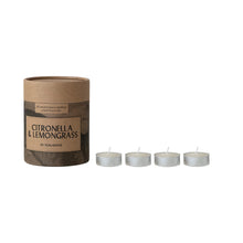 Load image into Gallery viewer, Citronella &amp; Lemongrass Tealights in Box
