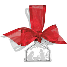 Load image into Gallery viewer, Brighton Holiday Christmas Manger Ornament
