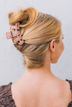Load image into Gallery viewer, Teleties Classic Hair Clips -Mocha Mousse

