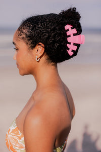 Teleties Classic Hair Clips -Paradise Pink