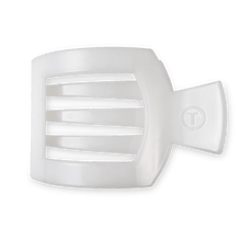 Load image into Gallery viewer, Teleties Flat Square Clips -Coconut White
