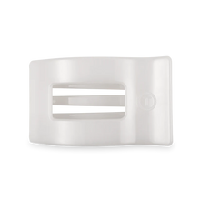 Load image into Gallery viewer, Teleties Flat Rectangle Clips -Coconut White
