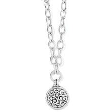 Load image into Gallery viewer, Brighton Contempo Medallion Charm Necklace -Silver
