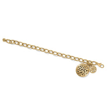 Load image into Gallery viewer, Brighton Contempo Medallion Link Bracelet -Gold
