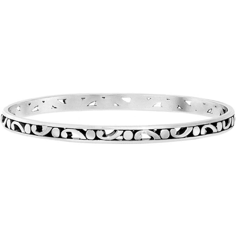 Brighton Contempo Slim Bangle -Silver