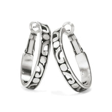 Load image into Gallery viewer, Brighton Contempo Small Hoop Earrings -Silver
