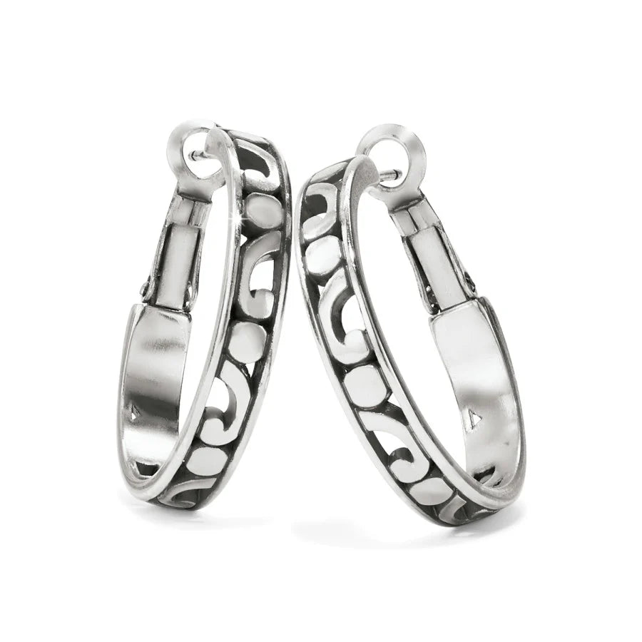 Brighton Contempo Small Hoop Earrings -Silver
