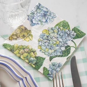 H&C Cocktail Napkins -Hydrangea