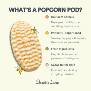 Cheerie Lane Popcorn Pod Pack -Butter