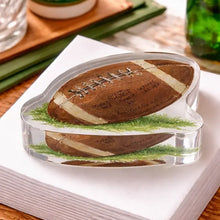 Load image into Gallery viewer, MH Acrylic Napkin Weight -Football
