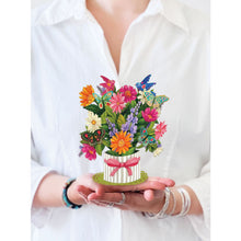 Load image into Gallery viewer, Flower Bouquet Card -Enchanted Garden
