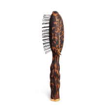 Load image into Gallery viewer, Teleties Detangler Hair Brush for Fine Hair –Tortoise
