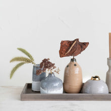 Load image into Gallery viewer, Mango Wood Tray w/ Taper Holder &amp; Vases (6 pc Set)
