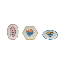 Load image into Gallery viewer, Cross Stitch Textured Stoneware Dish
