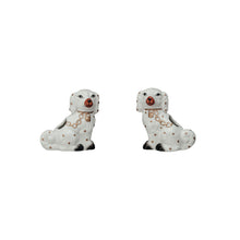 Load image into Gallery viewer, Ceramic Staffordshire Dog Shaped Toothpick Holder, 2 Styles

