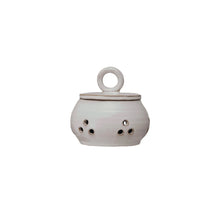 Load image into Gallery viewer, Meadow Stoneware Garlic/Onion Keeper
