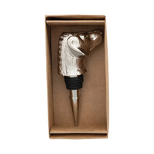 Load image into Gallery viewer, Cast Aluminum Dog Wine Stopper
